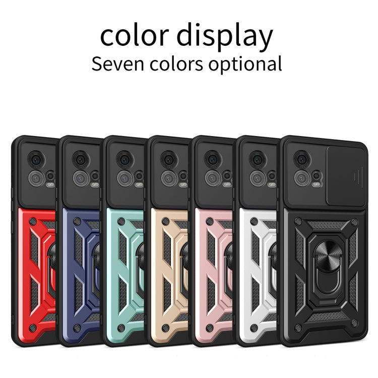 For Motorola Moto G72 Sliding Camera Cover Design TPU+PC Phone Case(Black) - free shipping - PMC TechLife - Order now!