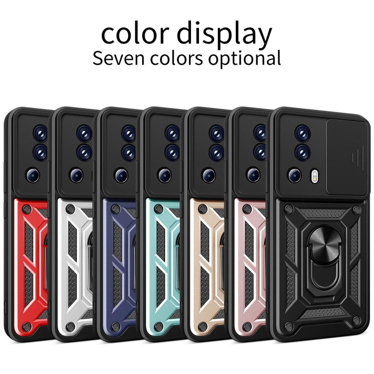For Xiaomi Civi 2 5G / 13 Lite Sliding Camera Cover Design TPU+PC Phone Case(Gold) - free shipping - PMC TechLife - Order now!