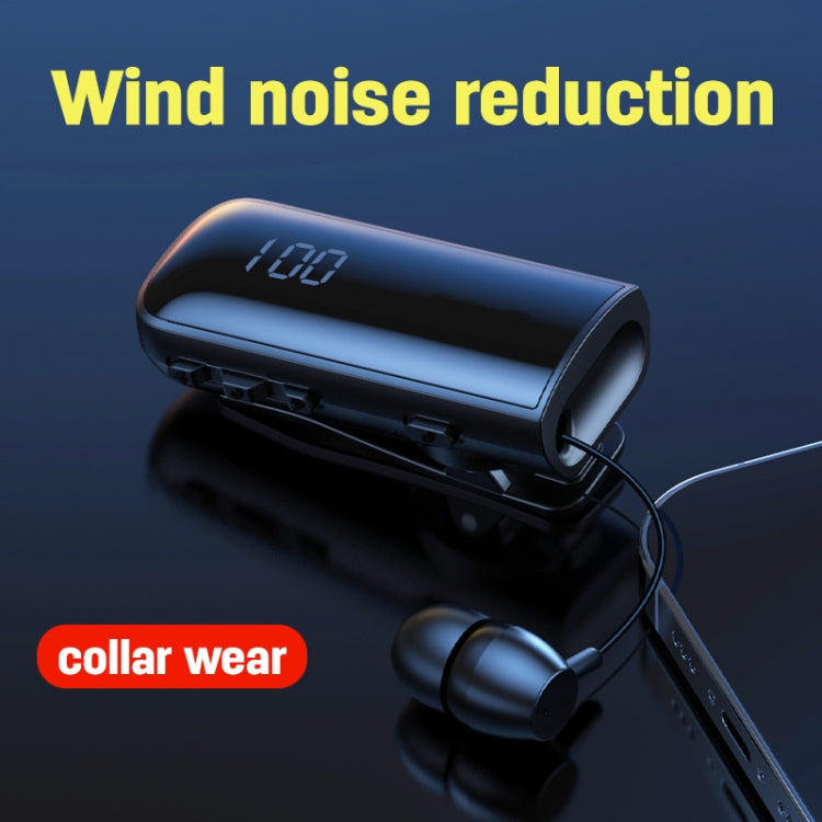 Fineblue F901 Waterproof Lavalier Earphone for Driving and Riding(Black) - Bluetooth Earphone by Fineblue | Online Shopping South Africa | PMC TechLife | Buy Now Pay Later Mobicred