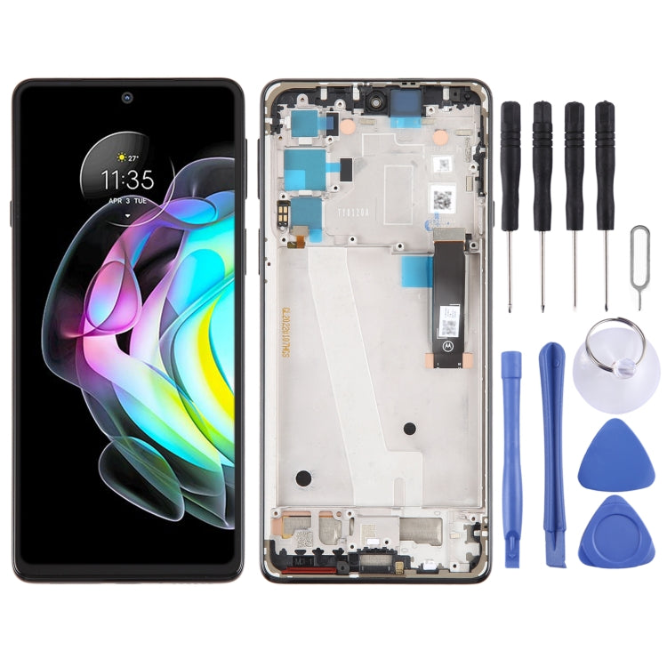 Original LCD Screen For Motorola Moto Edge 20 Digitizer Full Assembly With Frame - free shipping - PMC TechLife - Order now!