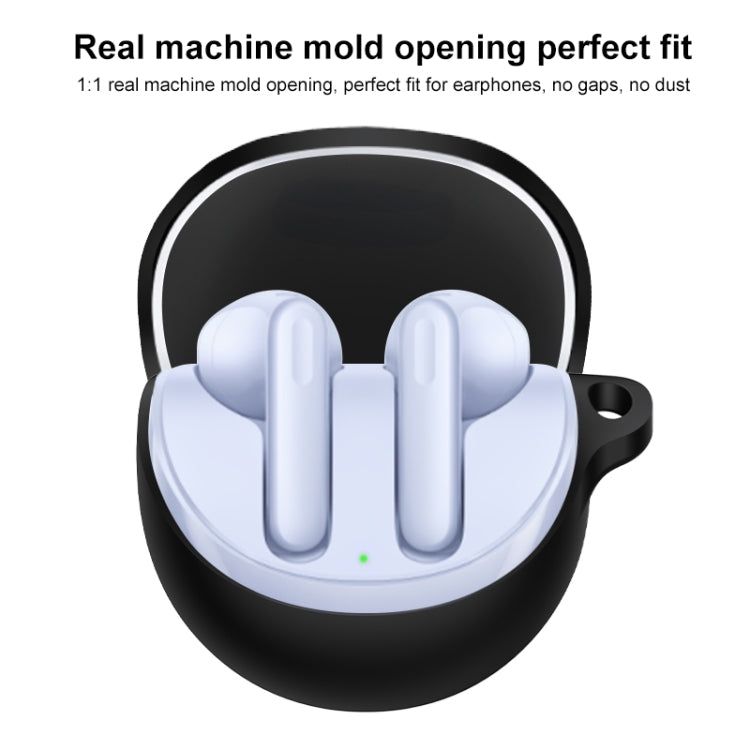For OPPO Enco Air 3 Silicone Wireless Earphone Protective Case(Black) - Other Earphone Case by PMC TechLife | Online Shopping South Africa | PMC TechLife