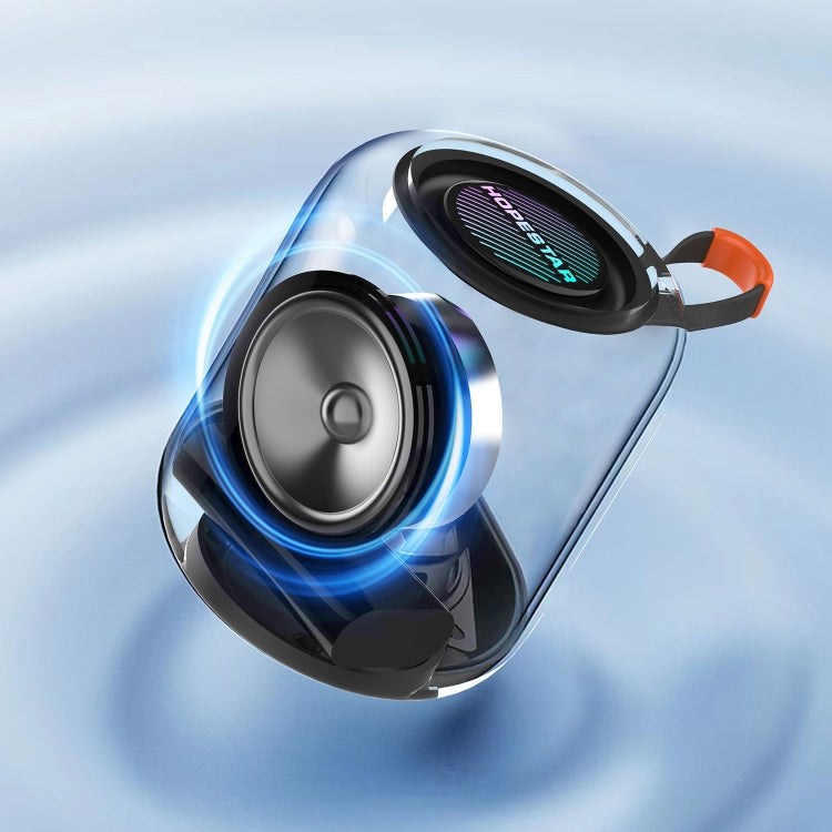 HOPESTAR H56 IPX6 Waterproof 10W TWS Subwoofer Light Bluetooth Speaker(White) - Waterproof Speaker by HOPESTAR | Online Shopping South Africa | PMC Jewellery