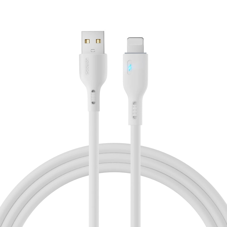 JOYROOM S-UL012A13 2.4A USB to 8 Pin Fast Charging Data Cable, Length:2m(White) - Normal Style Cable by JOYROOM | Online Shopping South Africa | PMC Jewellery