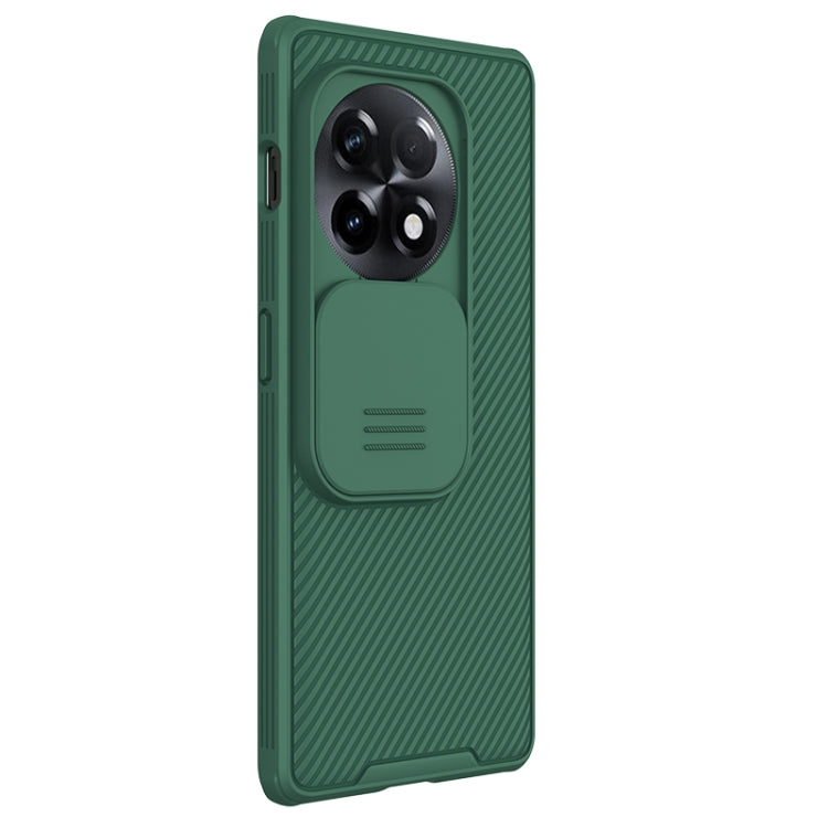 For OnePlus Ace 2/11R NILLKIN CamShield Pro Series PC Full Coverage Phone Case(Green) - OnePlus Cases by NILLKIN | Online Shopping South Africa | PMC Jewellery