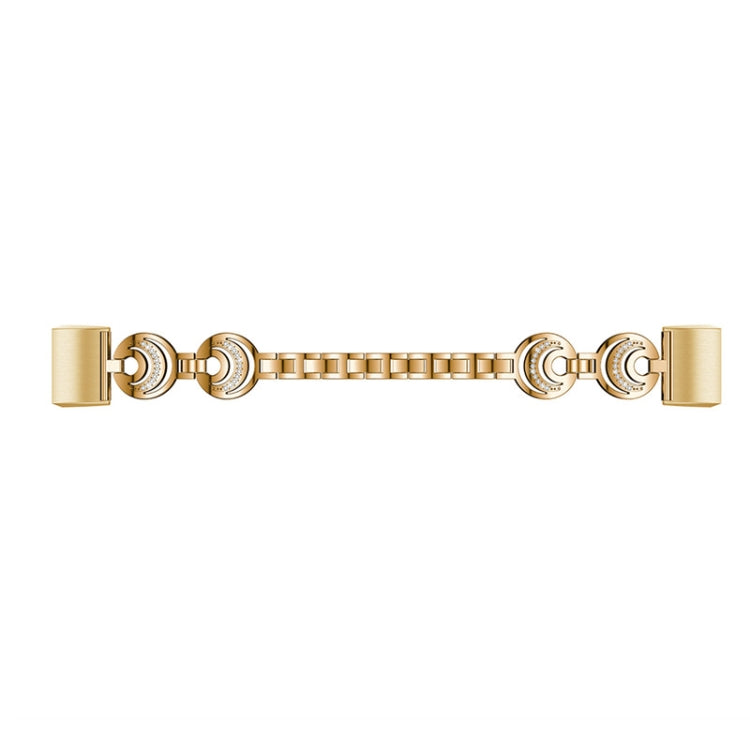 For Fitbit Charge 5 Sun Moon Star Diamond Metal Watch Band(Gold) -  by PMC TechLife | Online Shopping South Africa | PMC TechLife