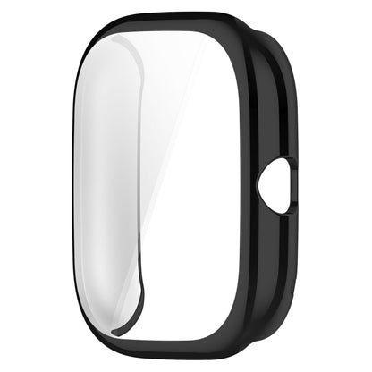For Amazfit GTS4 Mini Full Coverage TPU Electroplating Watch Protective Case(Black) - Smart Wear by PMC Jewellery | Online Shopping South Africa | PMC Jewellery