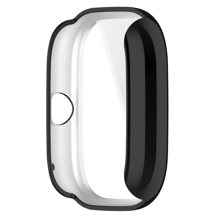 For Amazfit GTS4 Mini Full Coverage TPU Electroplating Watch Protective Case(Black) - Smart Wear by PMC TechLife | Online Shopping South Africa | PMC TechLife