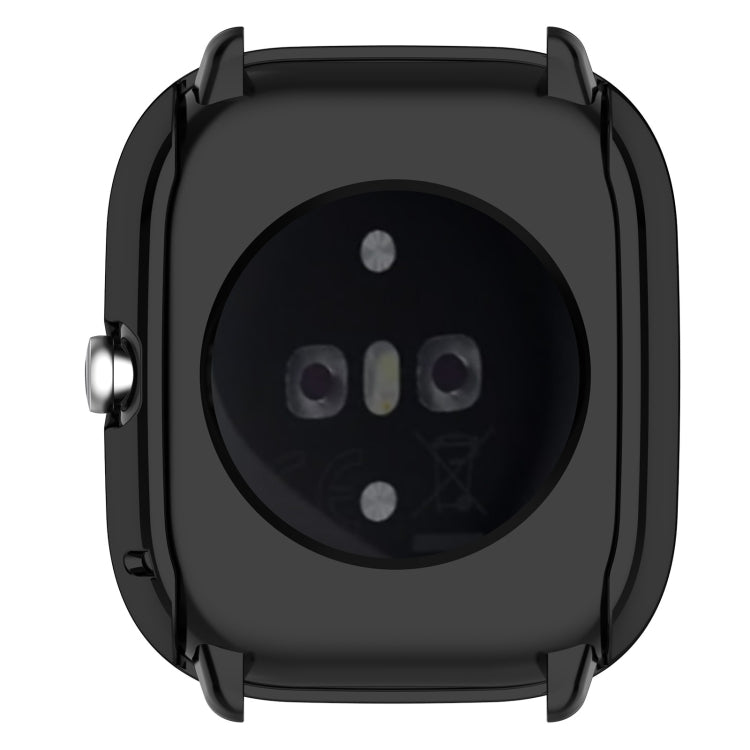 For Amazfit GTS4 Mini Full Coverage TPU Electroplating Watch Protective Case(Black) - Smart Wear by PMC Jewellery | Online Shopping South Africa | PMC Jewellery