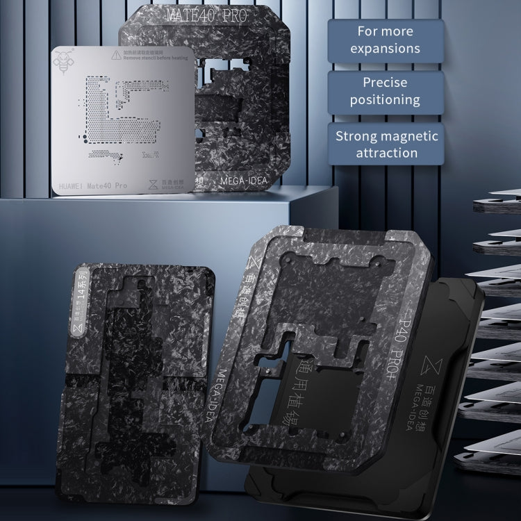 For Huawei Mate 30 Pro 5G Qianli Mega-idea Multi-functional Middle Frame Positioning BGA Reballing Platform - free shipping - PMC TechLife - Order now!