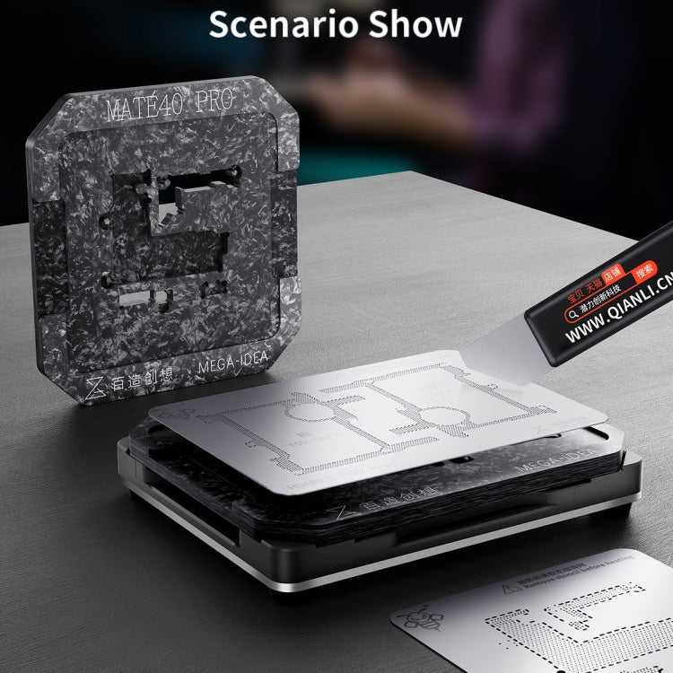 For Huawei Mate 50 Pro A Qianli Mega-idea Multi-functional Middle Frame Positioning BGA Reballing Platform - free shipping - PMC TechLife - Order now!