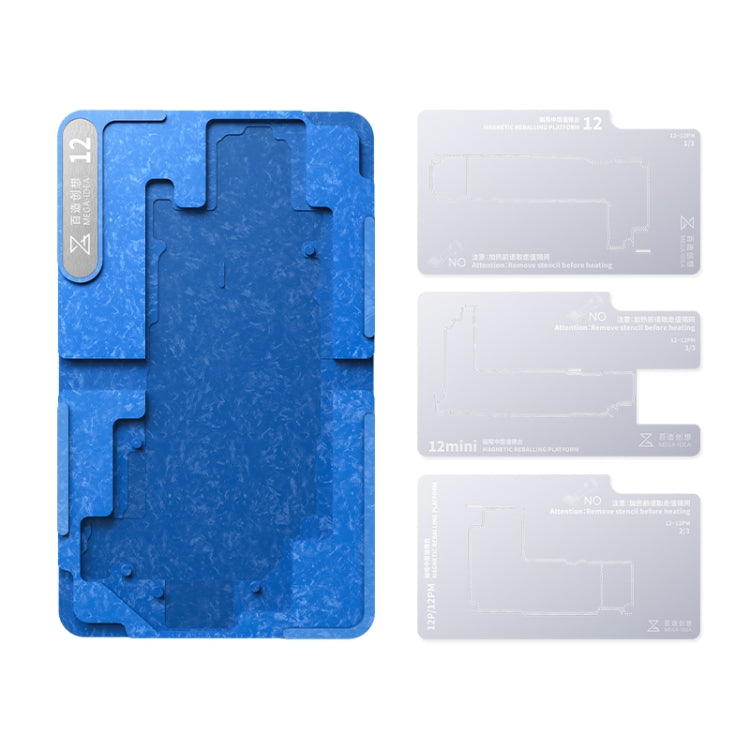 For iPhone 12 Series Qianli Mega-idea Multi-functional Middle Frame Positioning BGA Reballing Platform - Repair Platform by QIANLI | Online Shopping South Africa | PMC Jewellery | Buy Now Pay Later Mobicred