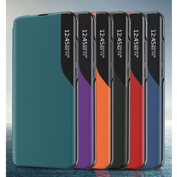 For Xiaomi Redmi Note 12 Pro+ 5G Global Side Display Flip Leather Phone Case with Holder(Green) - free shipping - PMC TechLife - Order now!