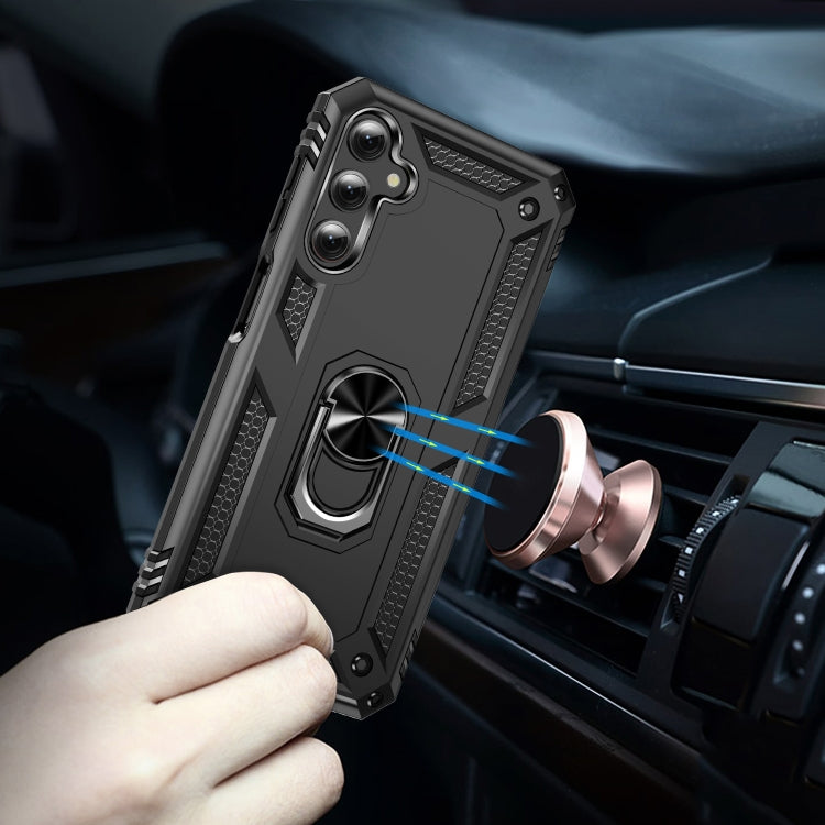 For Samsung Galaxy A24 4G Shockproof TPU + PC Phone Case(Black) - free shipping - PMC TechLife - Order now!