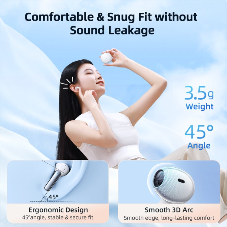 JOYROOM JR-PB1 Jpods Dual Mic ENC Call Noise Reduction Bluetooth Earphones(White) - Bluetooth Earphone by JOYROOM | Online Shopping South Africa | PMC Jewellery | Buy Now Pay Later Mobicred