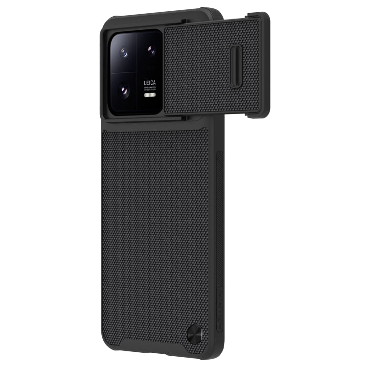 For Xiaomi 13 Pro NILLKIN 3D Textured Nylon Fiber TPU + PC Phone Case(Black) - 13 Pro Cases by NILLKIN | Online Shopping South Africa | PMC Jewellery