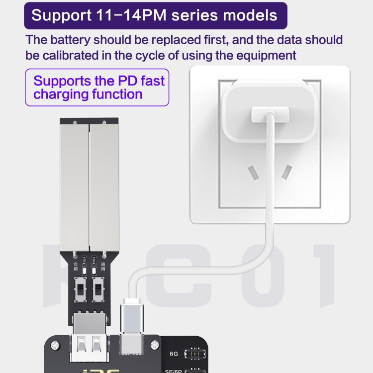 i2C KC01 Multi-function Comprehensive Battery Repair Instrument for iPhone 6-14 Pro Max, Version:High Configuration Version - Test Tools by PMC Jewellery | Online Shopping South Africa | PMC Jewellery