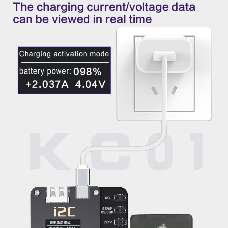 i2C KC01 Multi-function Comprehensive Battery Repair Instrument for iPhone 6-14 Pro Max, Version:High Configuration Version - Test Tools by PMC Jewellery | Online Shopping South Africa | PMC Jewellery