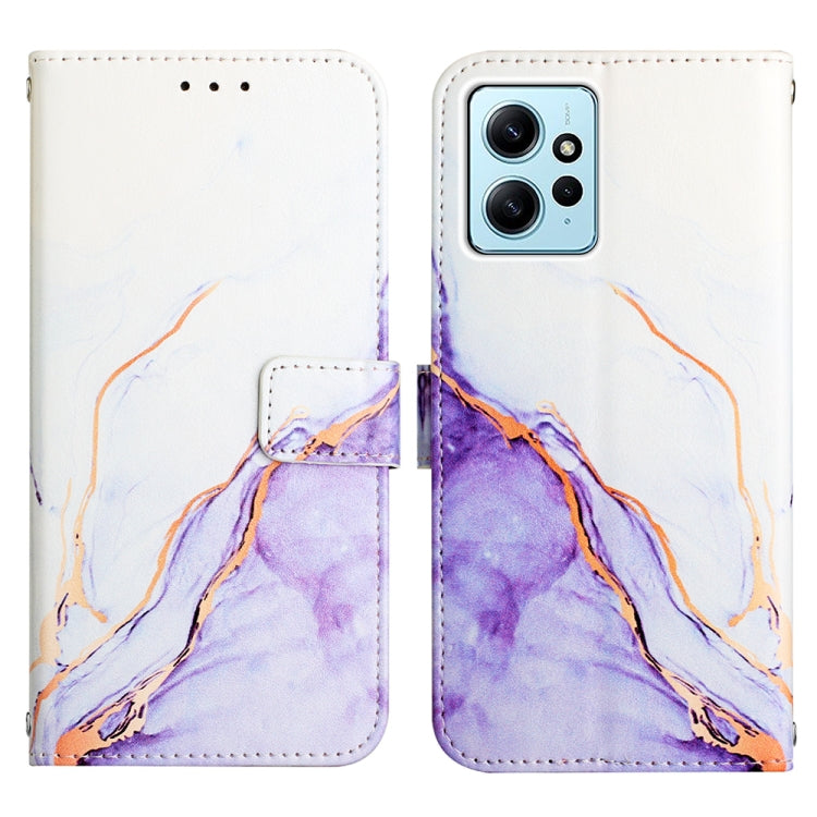 For Xiaomi Redmi Note 12 4G Global PT003 Marble Pattern Flip Leather Phone Case(LS006) - free shipping - PMC TechLife - Order now!