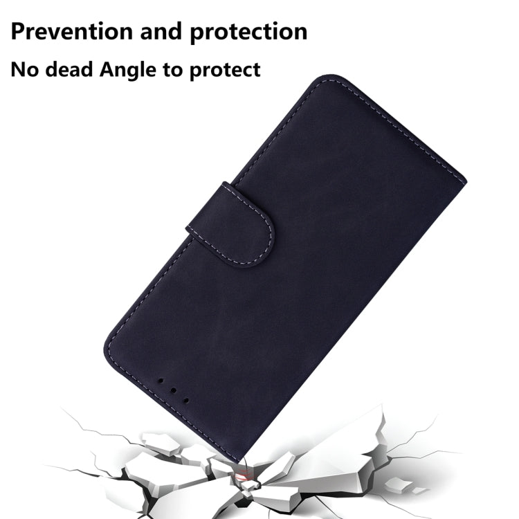 For Samsung Galaxy M14 Skin Feel Pure Color Flip Leather Phone Case(Black) - free shipping - PMC TechLife - Order now!