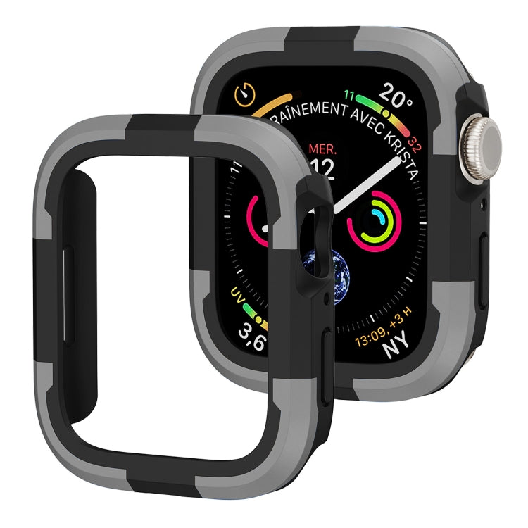 For Apple Watch Series 8 & 7 45mm Armor Frame Watch Case(Grey) - Smart Wear by PMC TechLife | Online Shopping South Africa | PMC TechLife