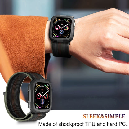 For Apple Watch Ultra 49mm Armor Frame Watch Case(Black) - Smart Wear by PMC Jewellery | Online Shopping South Africa | PMC Jewellery