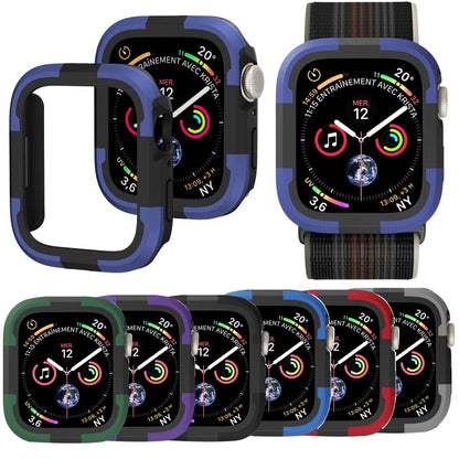 For Apple Watch Ultra 49mm Armor Frame Watch Case(Red) - Smart Wear by PMC Jewellery | Online Shopping South Africa | PMC Jewellery