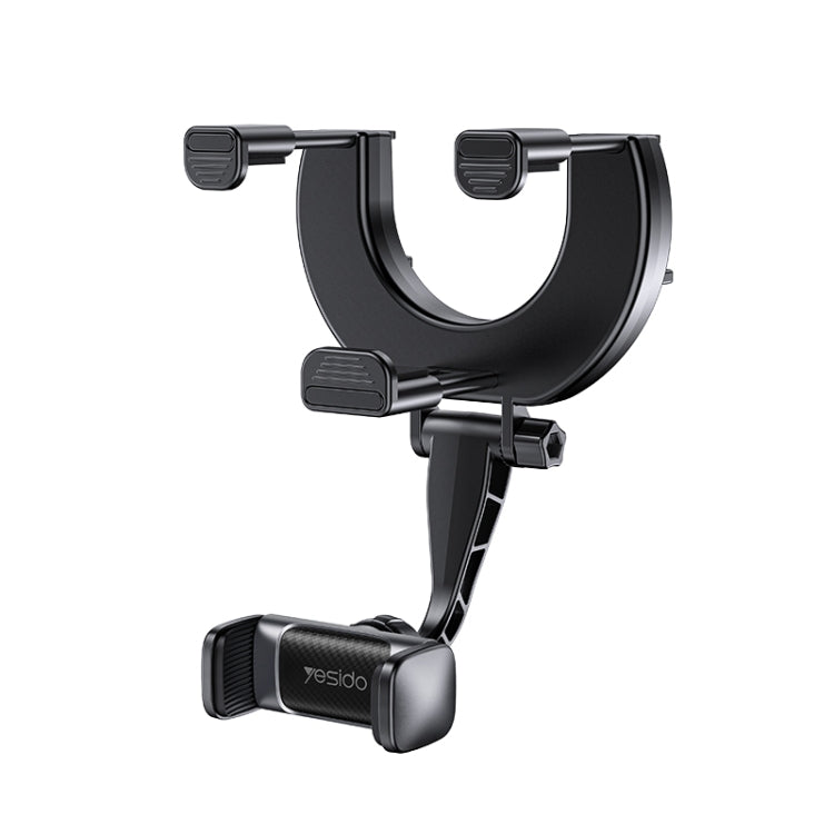 Yesido C193 Car Rearview Mirror Using Phone Holder(Black) - free shipping - PMC TechLife - Order now!