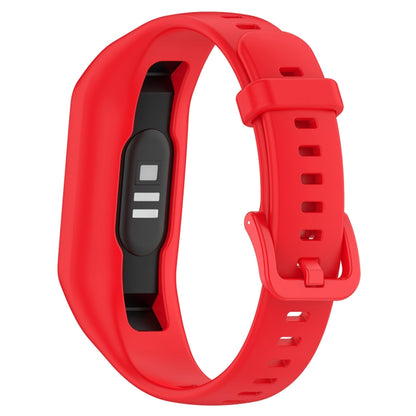 For Keep Band B2 Solid Color Integrated Silicone Watch Band(Red) - Smart Wear by PMC Jewellery | Online Shopping South Africa | PMC Jewellery