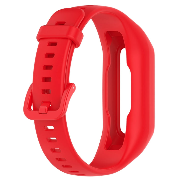 For Keep Band B2 Solid Color Integrated Silicone Watch Band(Red) - Smart Wear by PMC Jewellery | Online Shopping South Africa | PMC Jewellery