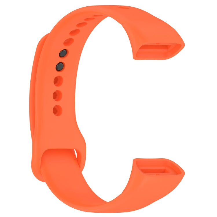 For Mambo Band 5 / 5S Solid Color Silicone Replacement Watch Band(Orange) - Smart Wear by PMC Jewellery | Online Shopping South Africa | PMC Jewellery