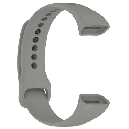 For Mambo Band 5 / 5S Solid Color Silicone Replacement Watch Band(Grey) - Smart Wear by PMC Jewellery | Online Shopping South Africa | PMC Jewellery