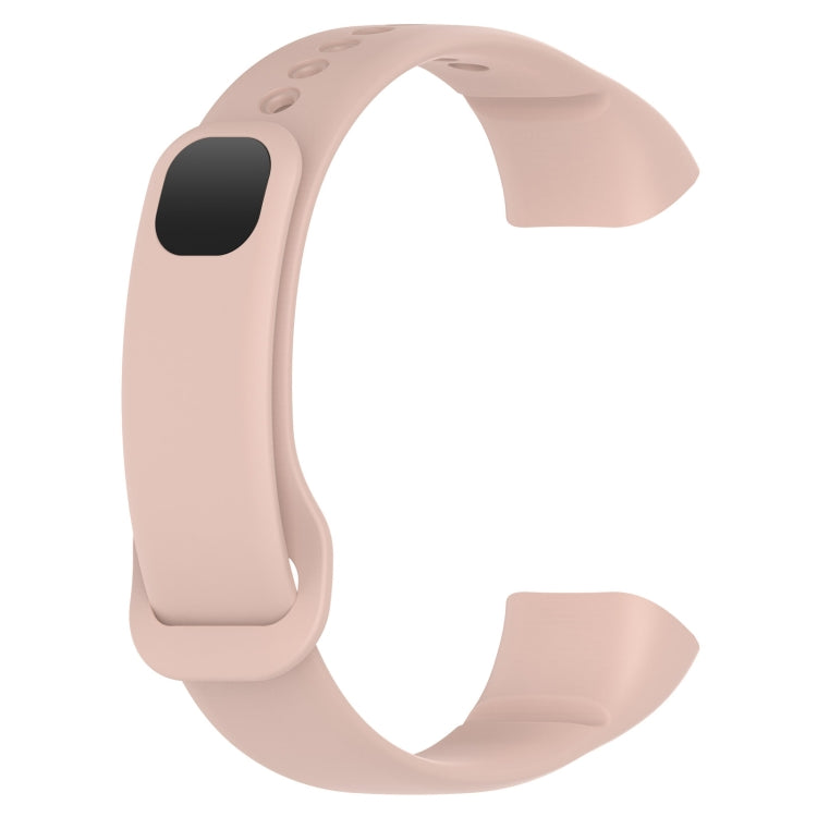 For Mambo Band 5 / 5S Solid Color Silicone Replacement Watch Band(Light Pink) - Smart Wear by PMC Jewellery | Online Shopping South Africa | PMC Jewellery