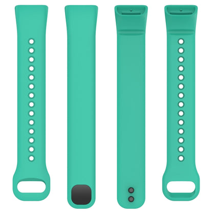 For Mambo Band 5 / 5S Solid Color Silicone Replacement Watch Band(Teal) - Smart Wear by PMC Jewellery | Online Shopping South Africa | PMC Jewellery