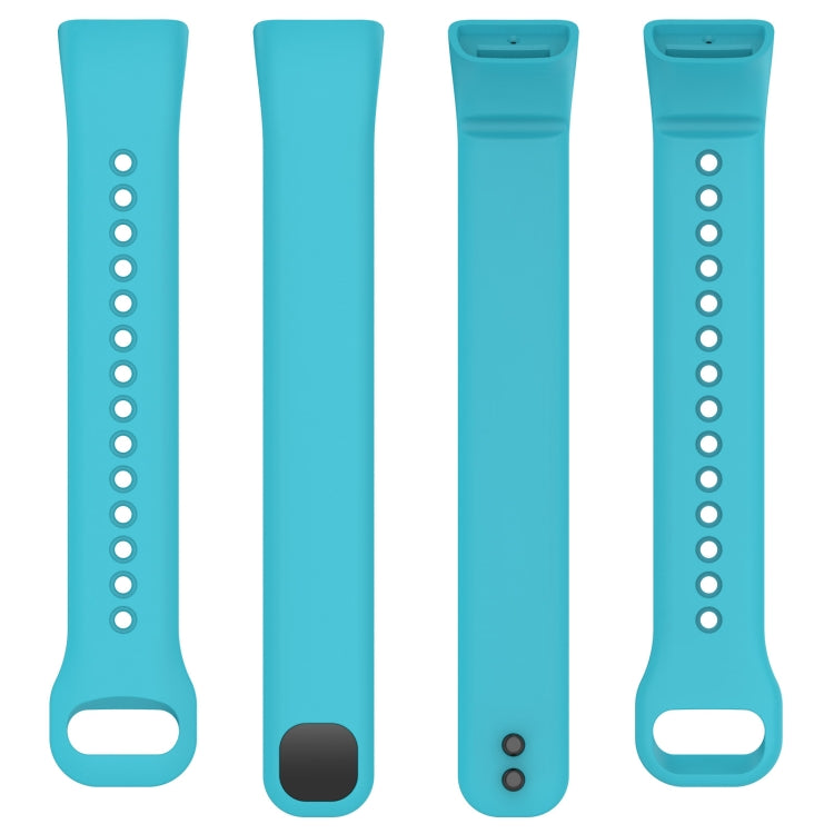For Mambo Band 5 / 5S Solid Color Silicone Replacement Watch Band(Sky Blue) - Smart Wear by PMC Jewellery | Online Shopping South Africa | PMC Jewellery
