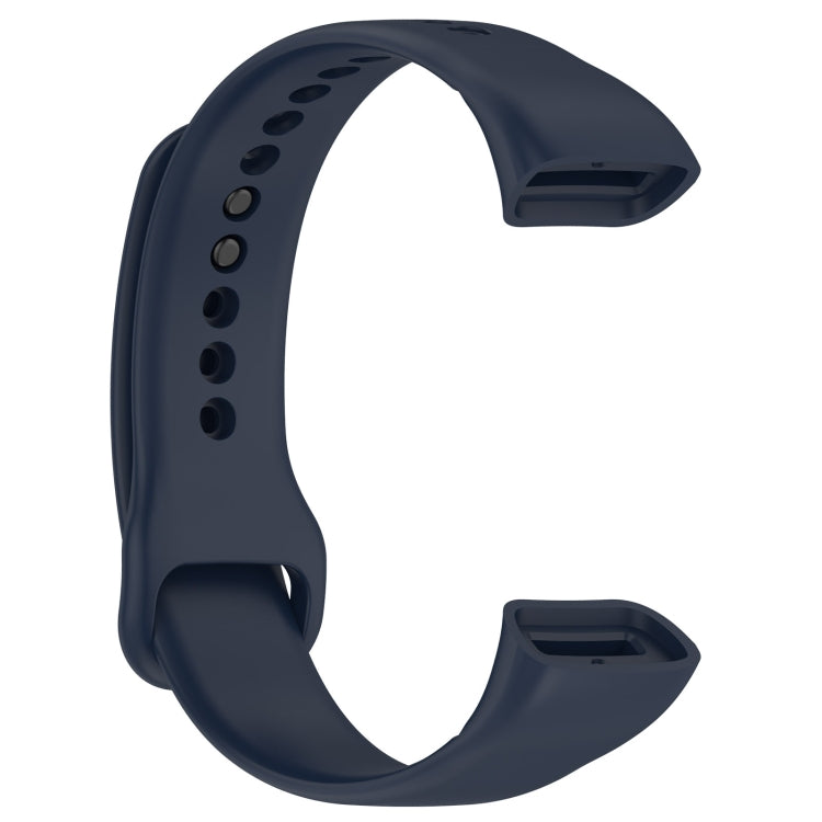 For Mambo Band 5 / 5S Solid Color Silicone Replacement Watch Band(Midnight Blue) - Smart Wear by PMC Jewellery | Online Shopping South Africa | PMC Jewellery