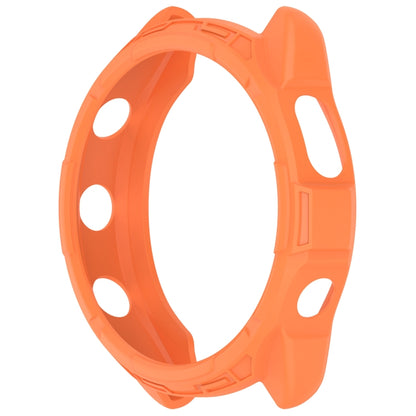 For Garmin Forerunner 965 Armor Hollow Watch Protective Case(Orange) - Watch Cases by PMC Jewellery | Online Shopping South Africa | PMC Jewellery