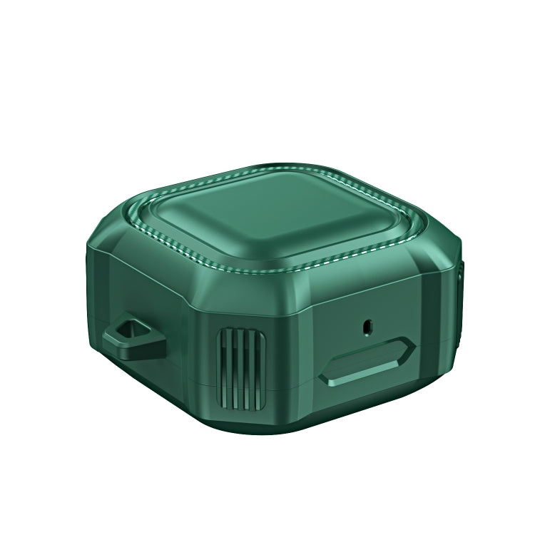 For Samsung Galaxy Live Pro Armor Earphone Protective Case(Dark Green) - Samsung Earphone Case by PMC TechLife | Online Shopping South Africa | PMC TechLife