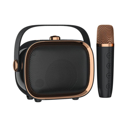 NewRixing NR138W Wireless Microphone TWS Handheld Noise Reduction Portable Smart Bluetooth Speaker(Black) - Desktop Speaker by NewRixing | Online Shopping South Africa | PMC Jewellery | Buy Now Pay Later Mobicred