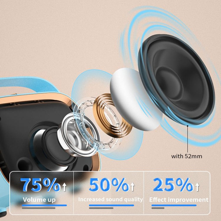 NewRixing NR138W Wireless Microphone TWS Handheld Noise Reduction Portable Smart Bluetooth Speaker(Green) - free shipping - PMC TechLife - Order now!