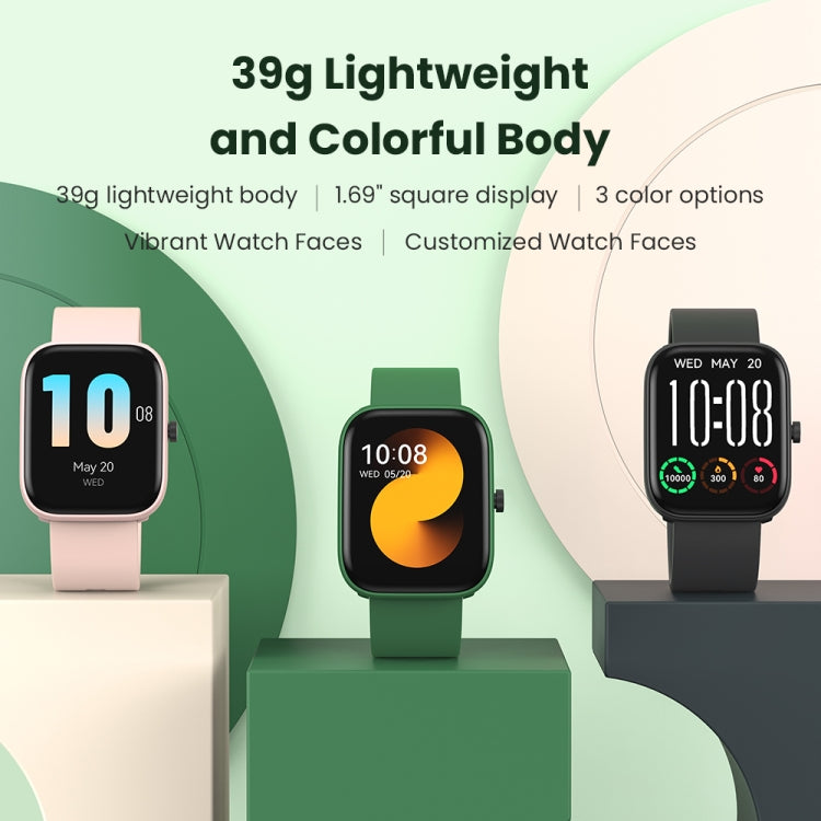 Original Xiaomi Youpin HAYLOU LS13 GST Lite 1.69 inch Square Screen Smart Bluetooth Watch Supports Blood Oxygen Tracking / Sleep Monitoring(Green) -  by Xiaomi | Online Shopping South Africa | PMC Jewellery