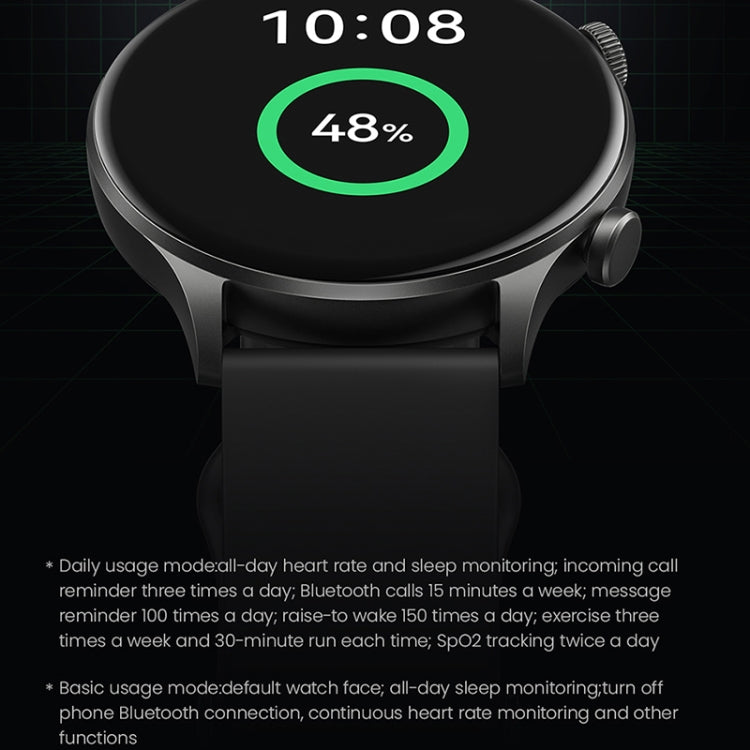 Original Xiaomi Youpin HAYLOU RT3 LS16 1.43 inch AMOLED Smart Watch Support Bluetooth Call / Health Monitoring(Silver) - Wearable Devices by Xiaomi | Online Shopping South Africa | PMC Jewellery | Buy Now Pay Later Mobicred