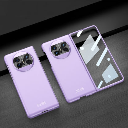 For Huawei Mate X3 GKK Integrated Ultra-thin Full Coverage Phone Flip Case(Purple) - Huawei Cases by GKK | Online Shopping South Africa | PMC Jewellery