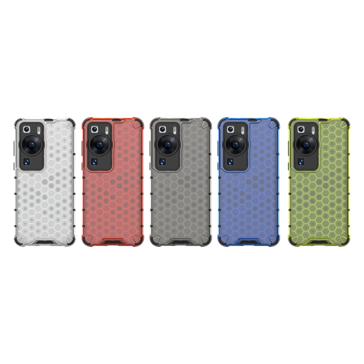 For Huawei P60 / P60 Pro Honeycomb Phone Case(Green) - free shipping - PMC TechLife - Order now!