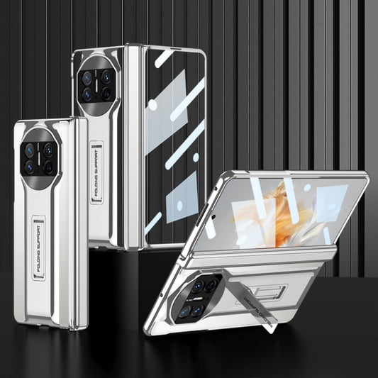 For Huawei Mate X3 GKK Integrated Magnetic Folding Supercar Phone Case(Silver) - Huawei Cases by GKK | Online Shopping South Africa | PMC Jewellery