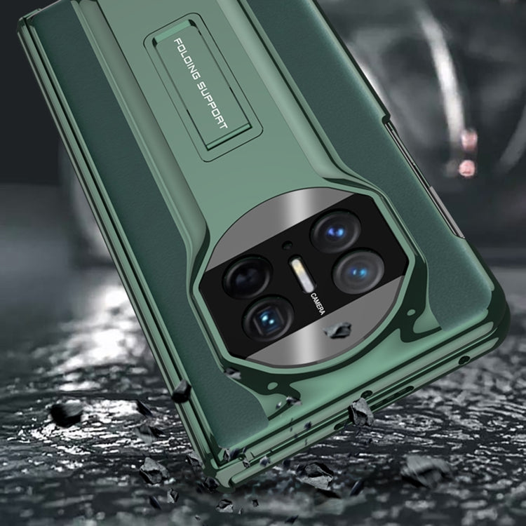 For Huawei Mate X3 GKK Integrated Magnetic Folding Supercar Phone Case(Green) - Huawei Cases by GKK | Online Shopping South Africa | PMC TechLife | Buy Now Pay Later Mobicred
