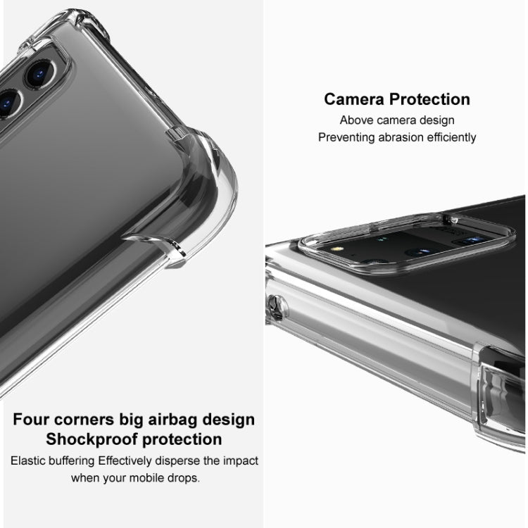 For Honor X9a 5G/Magic5 Lite 5G/X40 5G imak Shockproof Airbag TPU Phone Case(Transparent) - Honor Cases by imak | Online Shopping South Africa | PMC Jewellery