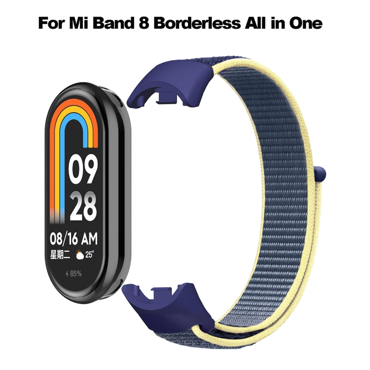 For Xiaomi Mi Band 8 Loop Nylon Replacement Watch Band(Rainbow) -  by PMC TechLife | Online Shopping South Africa | PMC TechLife