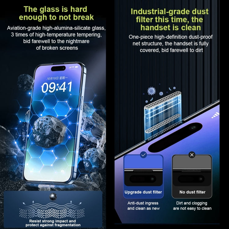 For iPhone 13 WK WTP-066 King Kong Vacha 9D Curved HD Tempered Glass Film(Black) - iPhone 13 Tempered Glass by WK | Online Shopping South Africa | PMC Jewellery