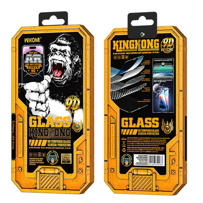 For iPhone 12 Pro Max WK WTP-069 King Kong Vacha 9D Curved AR HD Tempered Glass Film(Black) - iPhone 12 Pro Max Tempered Glass by WK | Online Shopping South Africa | PMC Jewellery