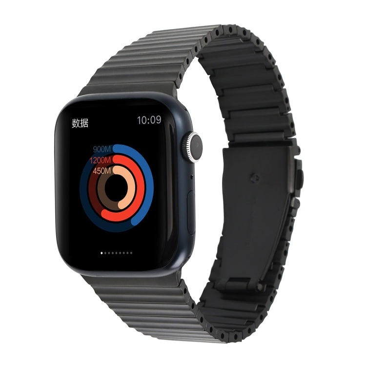 Ocean Metal Replacement Watch Band For Apple Watch 3 42mm(Black) -  by PMC TechLife | Online Shopping South Africa | PMC TechLife